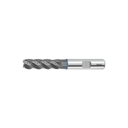Garant Master INOX Solid Carbide TPC End Mill, for Stainless Steels, TiAlN Coated, 6 mm 203011 6